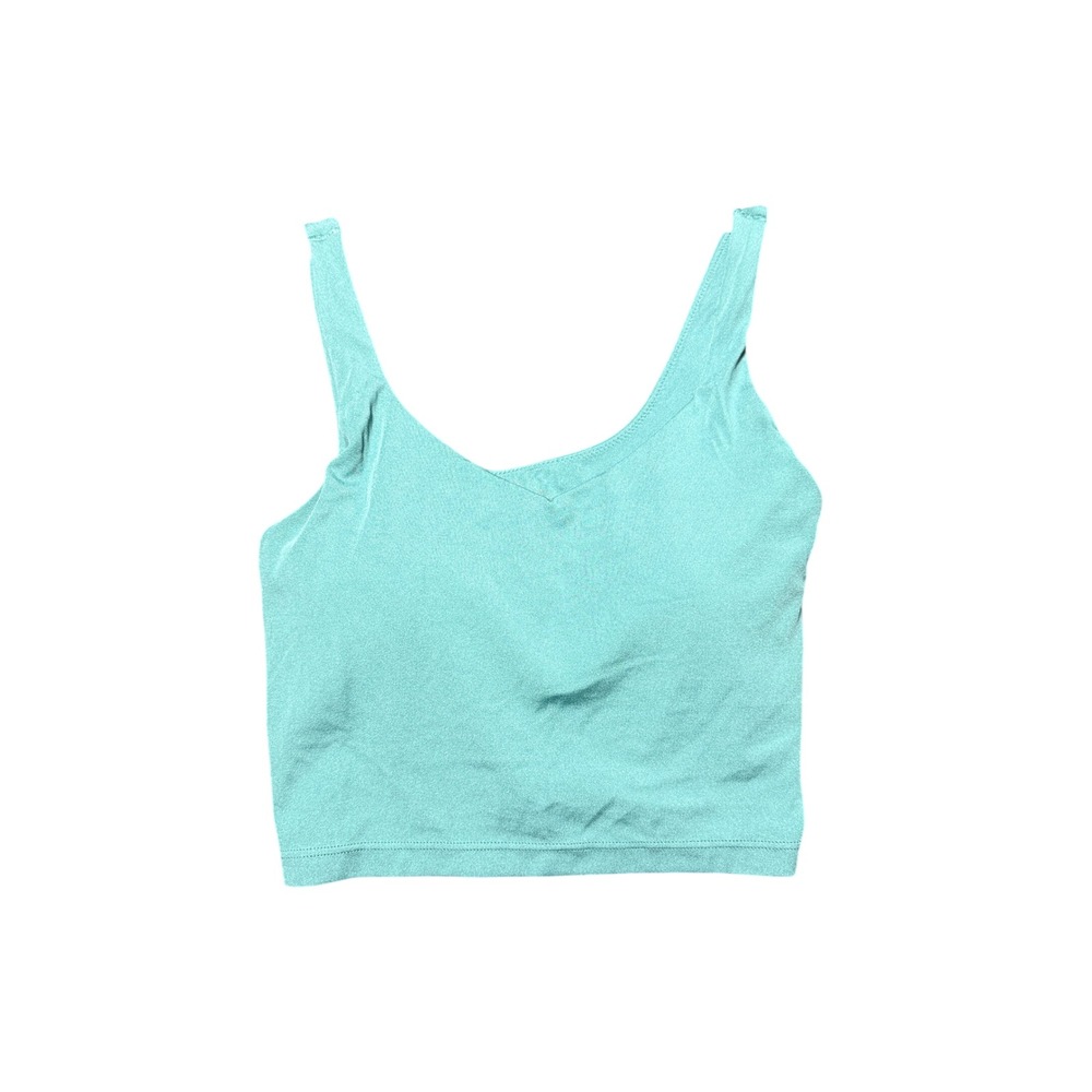 OFFLINE by Aerie Real Me Longline Sports Bra Women XS Teal Excellent Condition
